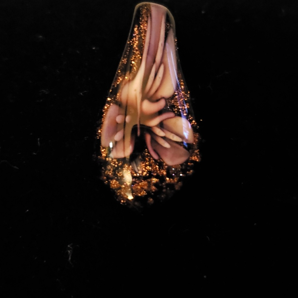 Glass charm